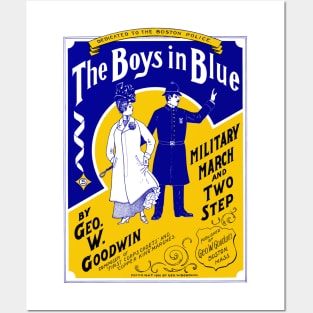 1901 The Boys in Blue Posters and Art